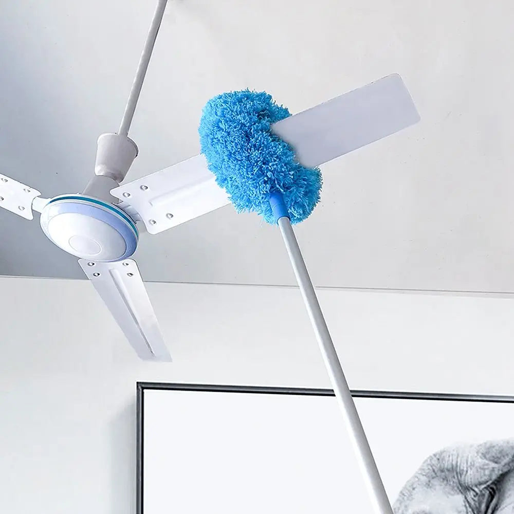 Removable Ceiling Fan Duster Washable Retractable Clean Brush