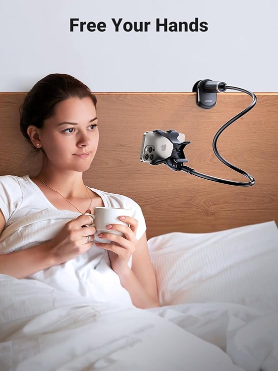 Gooseneck Phone Holder 360 Adjustable Lazy Holder Mount Clamp