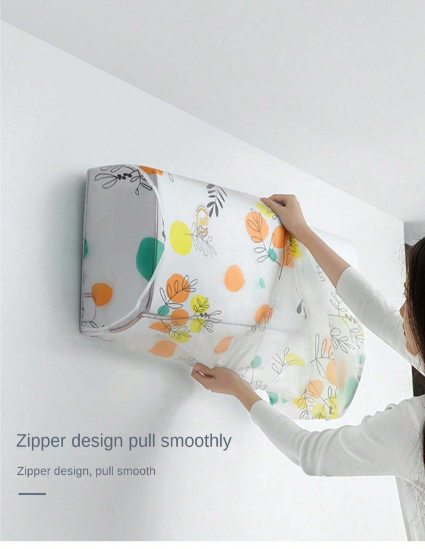 Air Conditioner Dust Cover Wall Mounted Indoor Hanging Dustproof Protective Cover  1 Ton