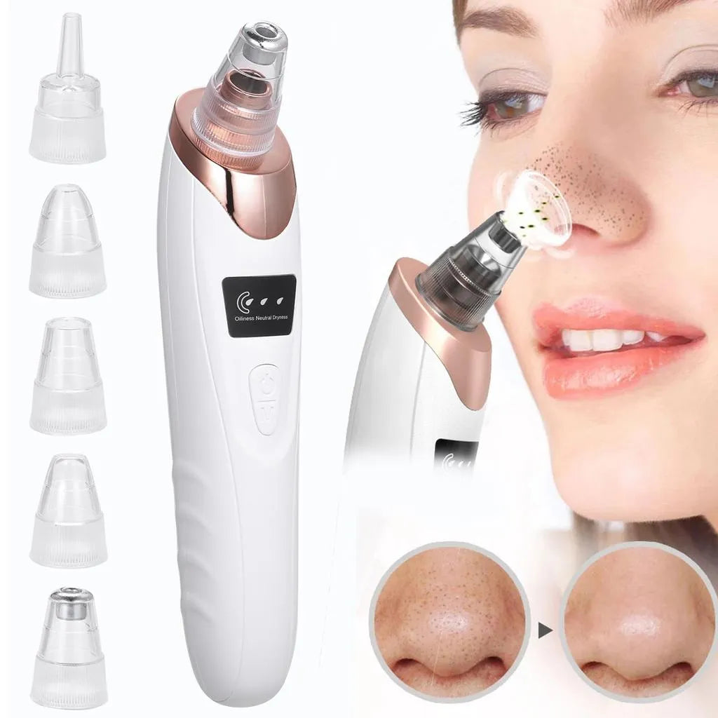5 In 1 Electric Blackhead Acne Oil Remover